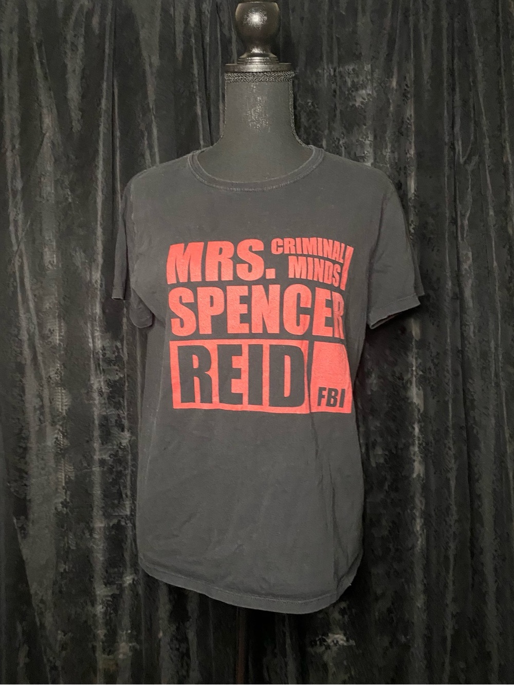 Mrs. Spencer Reid Criminal Minds FBI Matthews Gray Gubler Tee
